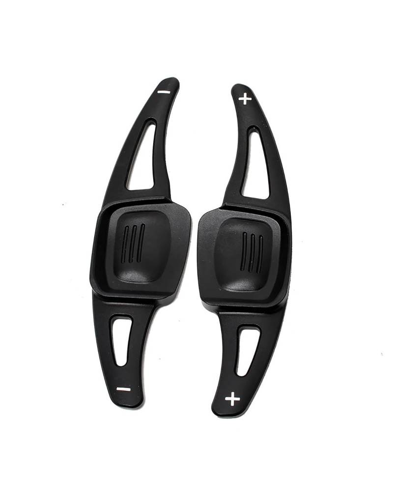 Schaltwippen Für MK2 Für Variant Für Golf7 Für Alltrack Für T-Cross Für Passat Auto Lenkrad Schaltwippen Shifter Verlängerung Lenkradg Paddle(Black) von LIJHGFFA