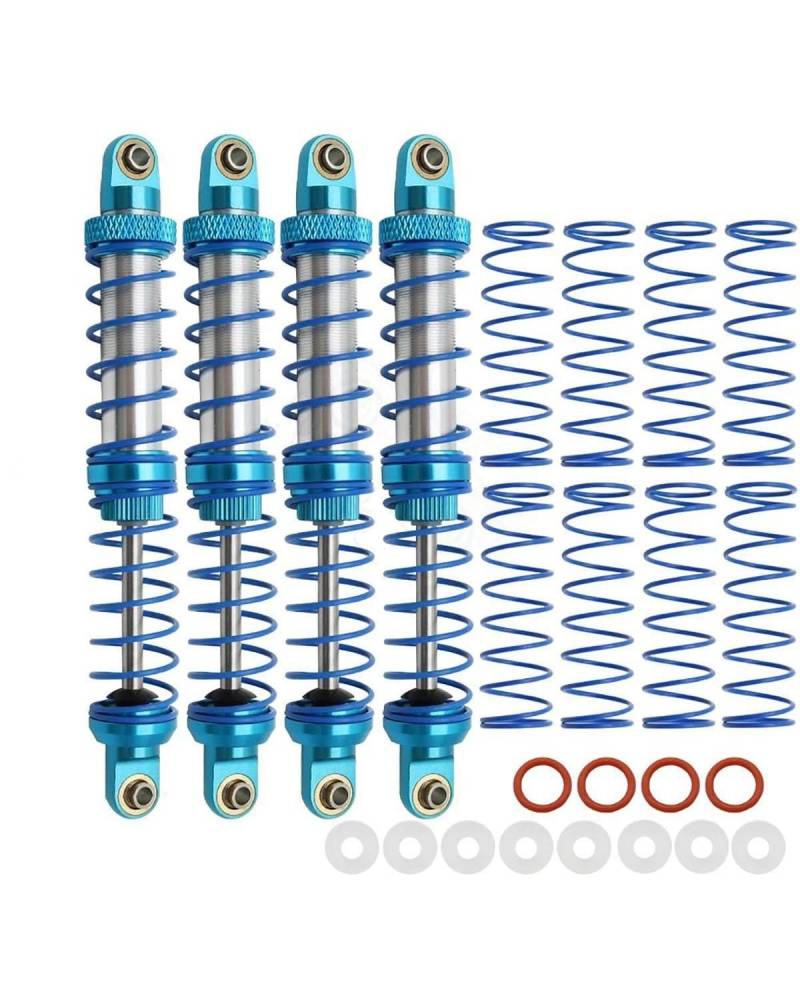 Stoßdämpfer Für 1/10 RC Crawler Auto Axial SCX10 AXI03007 RBX10 D90 TRX4 Metall 70mm 80mm 90mm 100mm 110mm 120mm Stoßdämpfer Öl Dämpfer Motorrad Stoßdämpfer(4PcS Blue 100mm) von LIJHGFFA