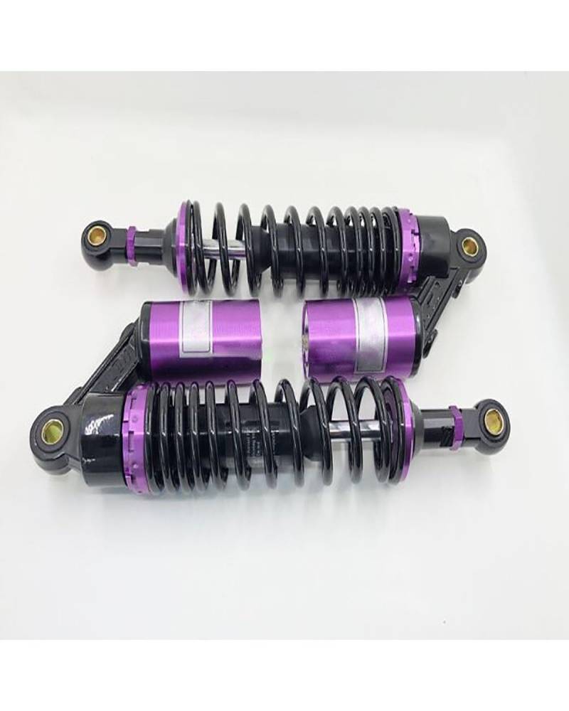 Stoßdämpfer Stoßdämpfer 320mm Modifiziert Für CX500 XL Sportster 883 Stoßdämpfer Motorrad Stoßdämpfer(Black Purple-Black-Purple Bottle) von LIJHGFFA