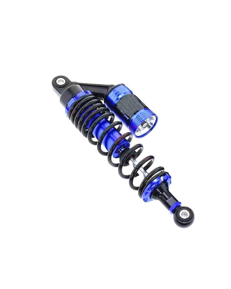 Stoßdämpfer Universal 320/340 Mm Motorrad Luft Stoßdämpfer Hinten Suspension Für Yamaha Roller Für Xmax Aerox Dio ATV Quad Dirt Bike Motorrad Stoßdämpfer(320mm Blue 0) von LIJHGFFA