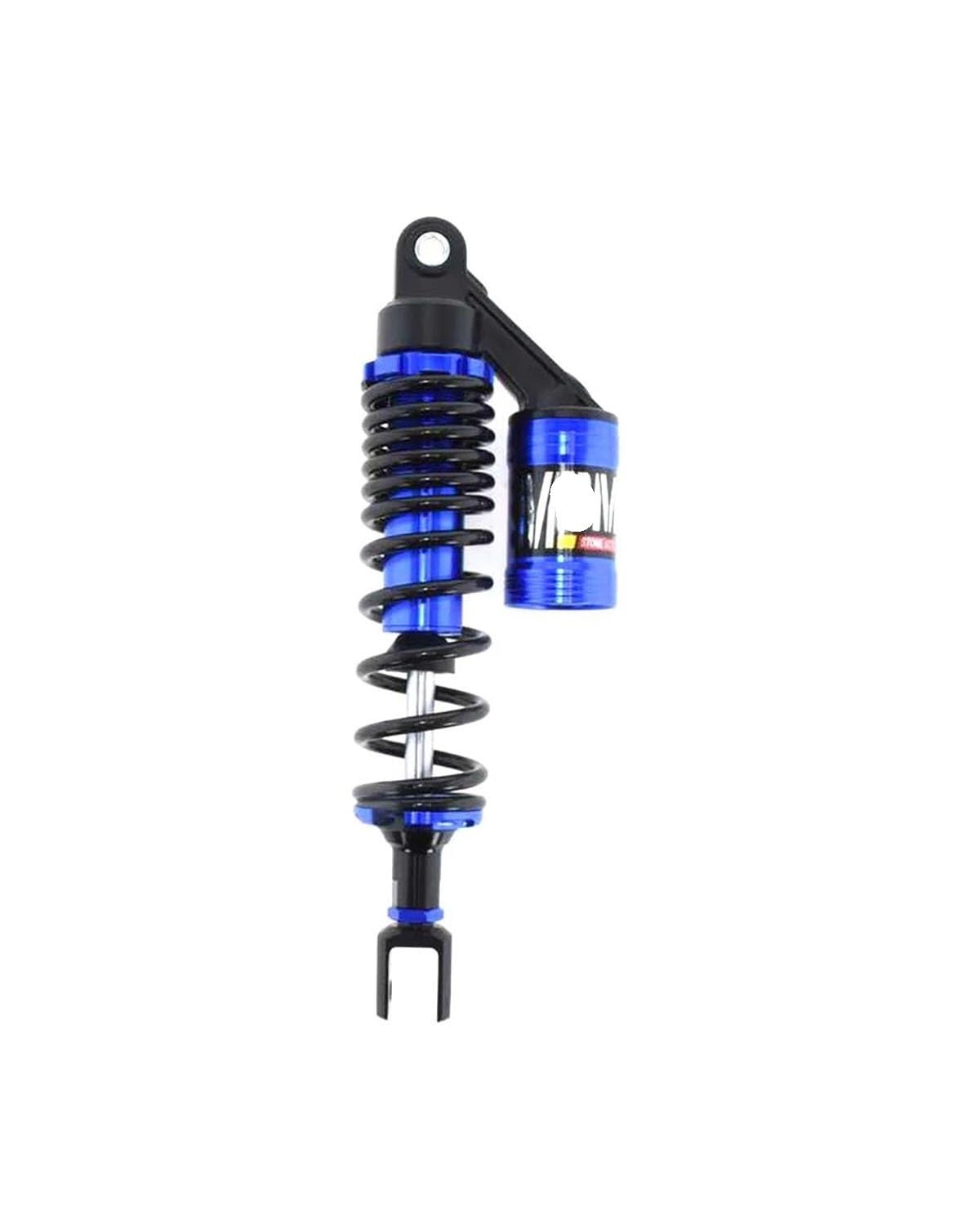 Stoßdämpfer Universal 320/340 Mm Motorrad Luft Stoßdämpfer Hinten Suspension Für Yamaha Roller Für Xmax Aerox Dio ATV Quad Dirt Bike Motorrad Stoßdämpfer(320mm Blue U) von LIJHGFFA