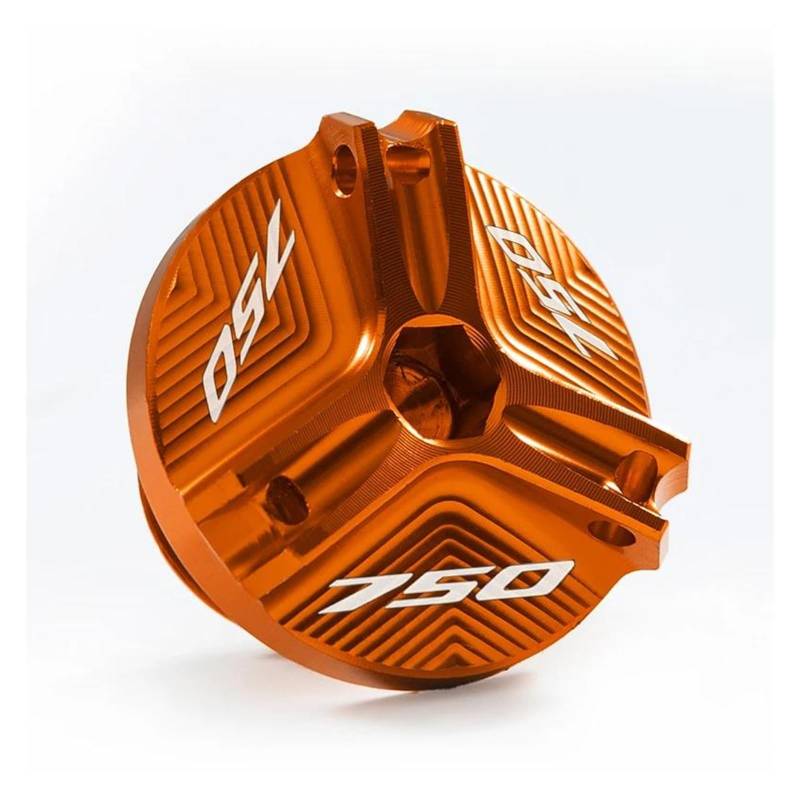 Für HO&NDA Forza 750 Forza 750 2020 2021 2022 Motorrad Motoröl Kappe Bolzen Tankdeckel Schutz Zubehör(Orange) von LIJUNSHANI