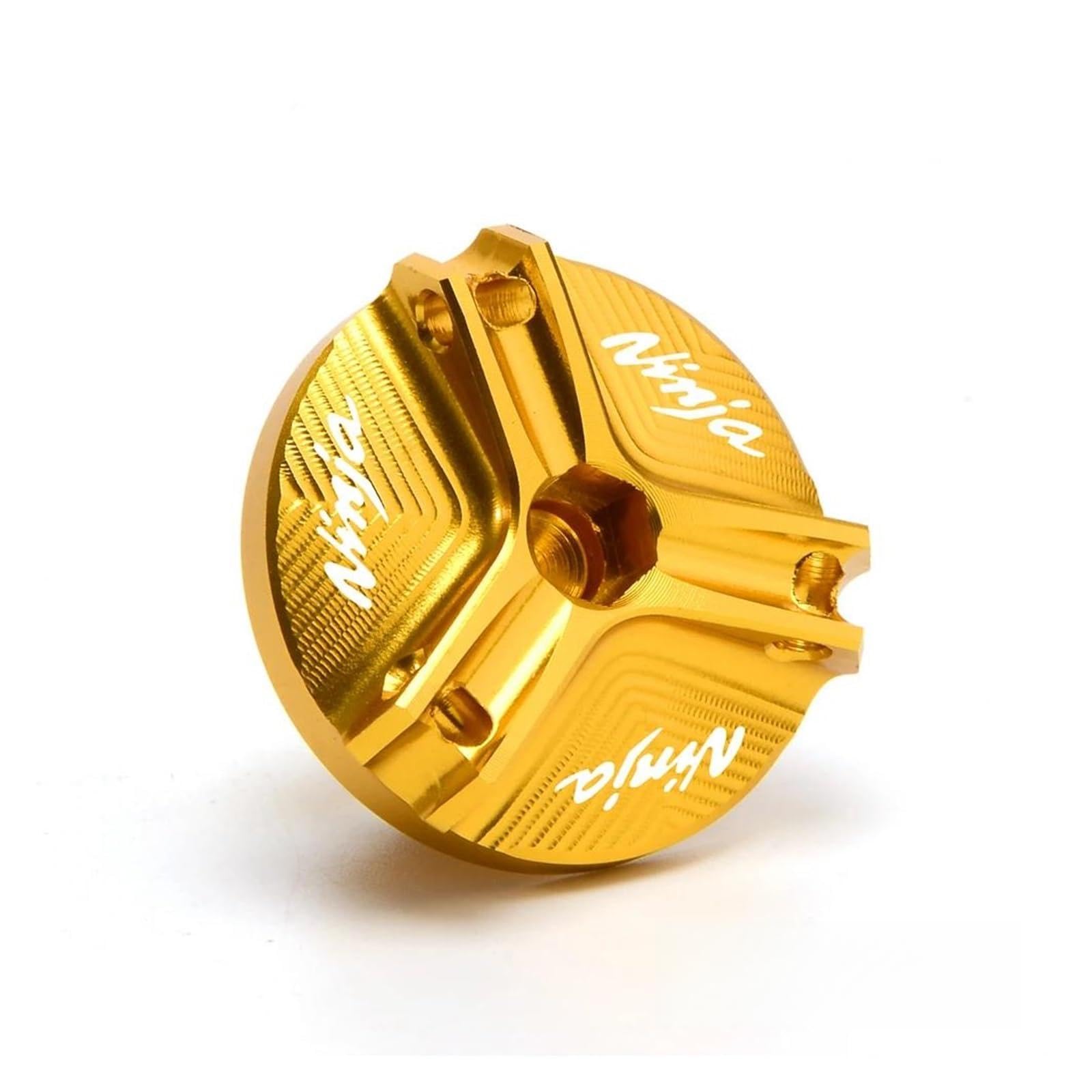 Für Ka&wasaki Ninja1000sx Z1000 SX 2010-2019 Ninja 650 400 1000 Sx Motorrad Öl Einfülldeckel Motor Stecker Abdeckung(Gold) von LIJUNSHANI