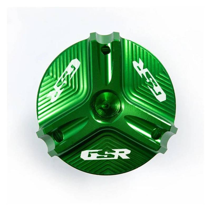 Für Suzuki GSR400 GSR600 GSR750 GSR 400 GSR 600 GSR 750 Motorrad Motoröl Kappe Bolzen Tankdeckel Schutz(Green) von LIJUNSHANI