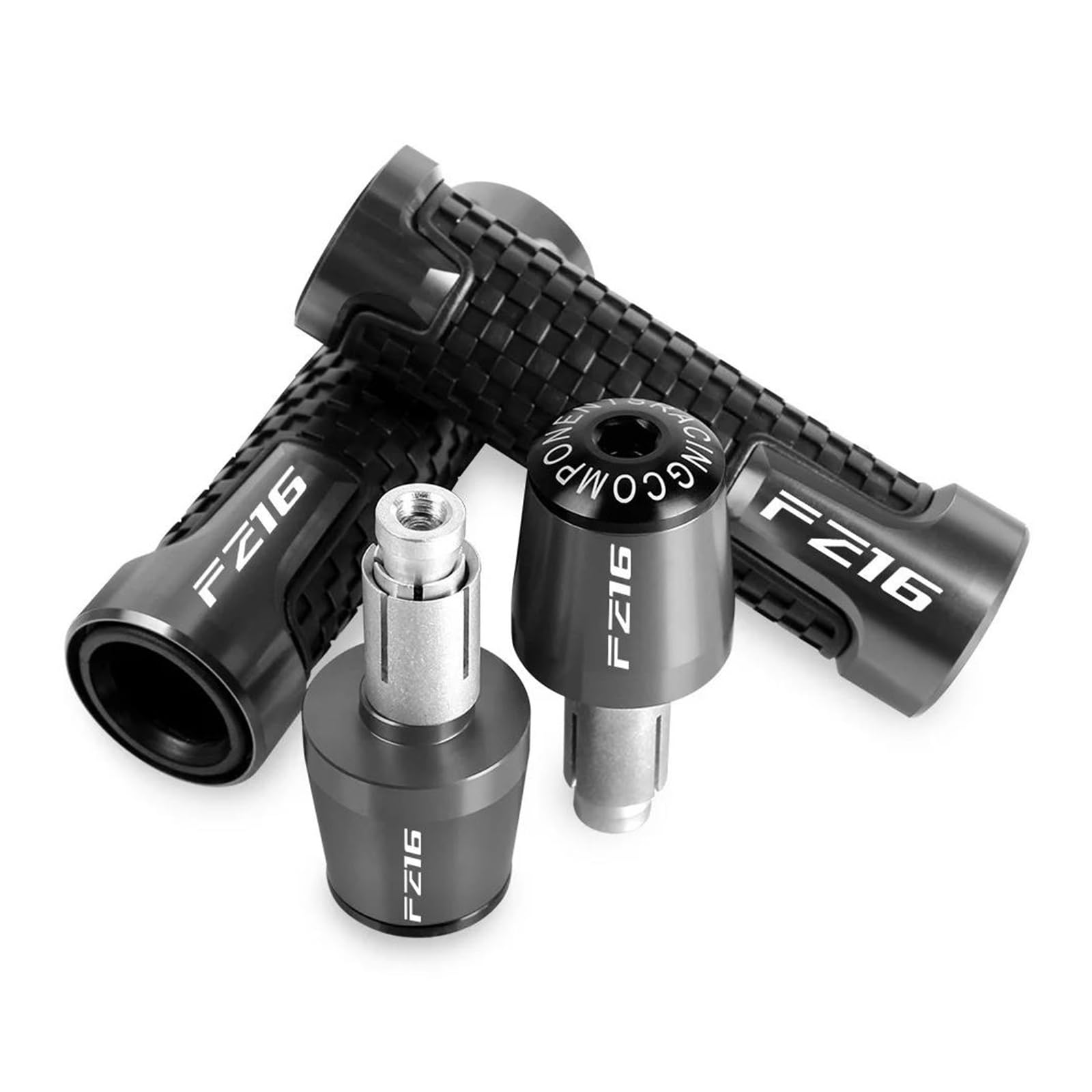 Lenkerende FÜR YAMA&HA FZ16 FZ-16 2008-2018 Motorrad Grip Ends Zubehör 7/8 "22 MM Lenker Griffe Griff Bar End Stopfen(11) von LIJUNSHANI