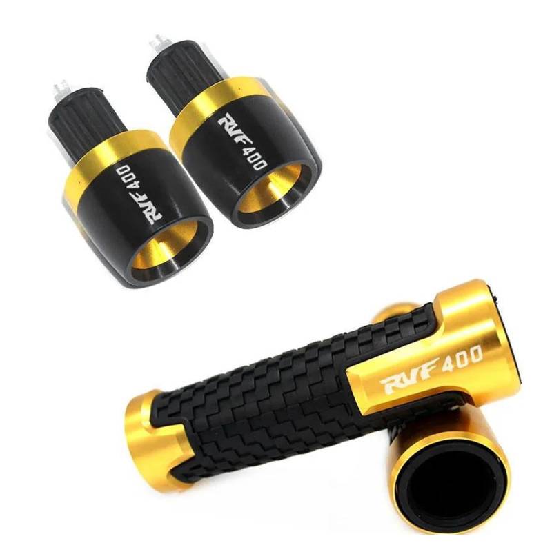 Lenkerende Für H&ONDA RVF400 RVF 400 NC35 1994 1995 1996 Motorrad 22mm 7/8 "Lenker Grip Abdeckung Lenker End Kappen(Gold) von LIJUNSHANI