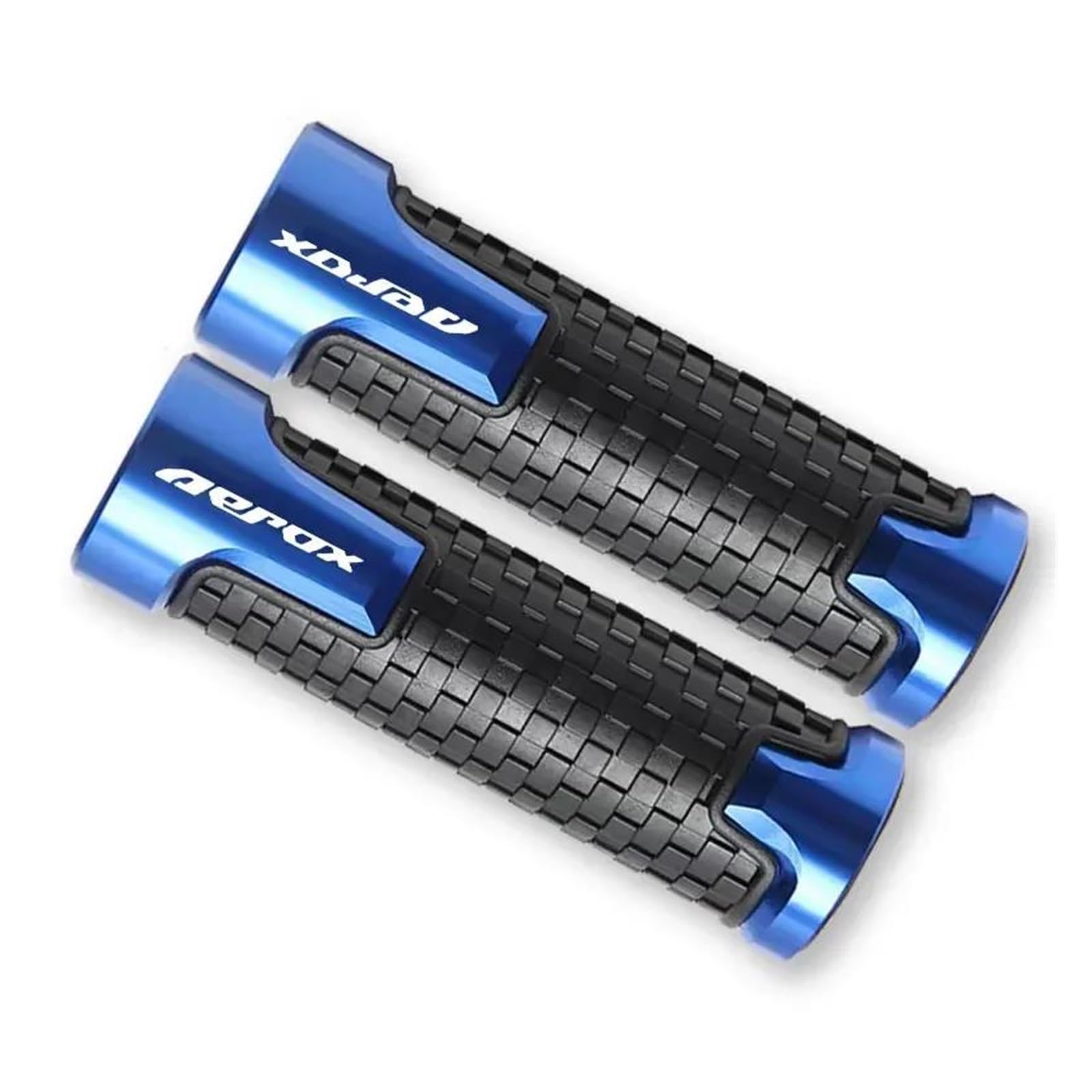 Lenkerenden Für YAM&AHA Aerox R 50 125 155 2013-2020 AEROX 7/8 "22MM Lenker Griffe Gummi Griff Thruster Griffe(Blue) von LIJUNSHANI