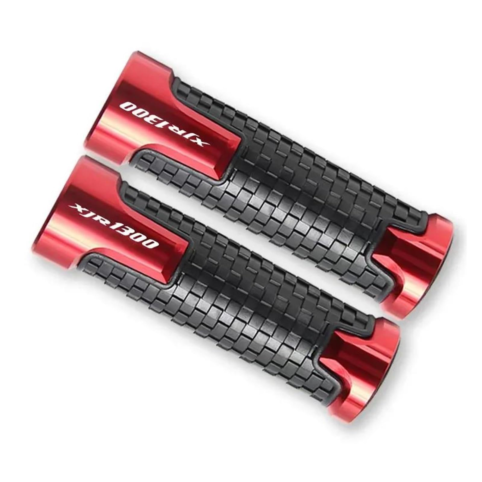 Lenkerenden Für YAM&AHA XJR1300 XJR 1300 Racer 1998-2019 2020 22MM 7/8 "Lenker Griffe Gummi Griff Thruster Griffe(Red) von LIJUNSHANI