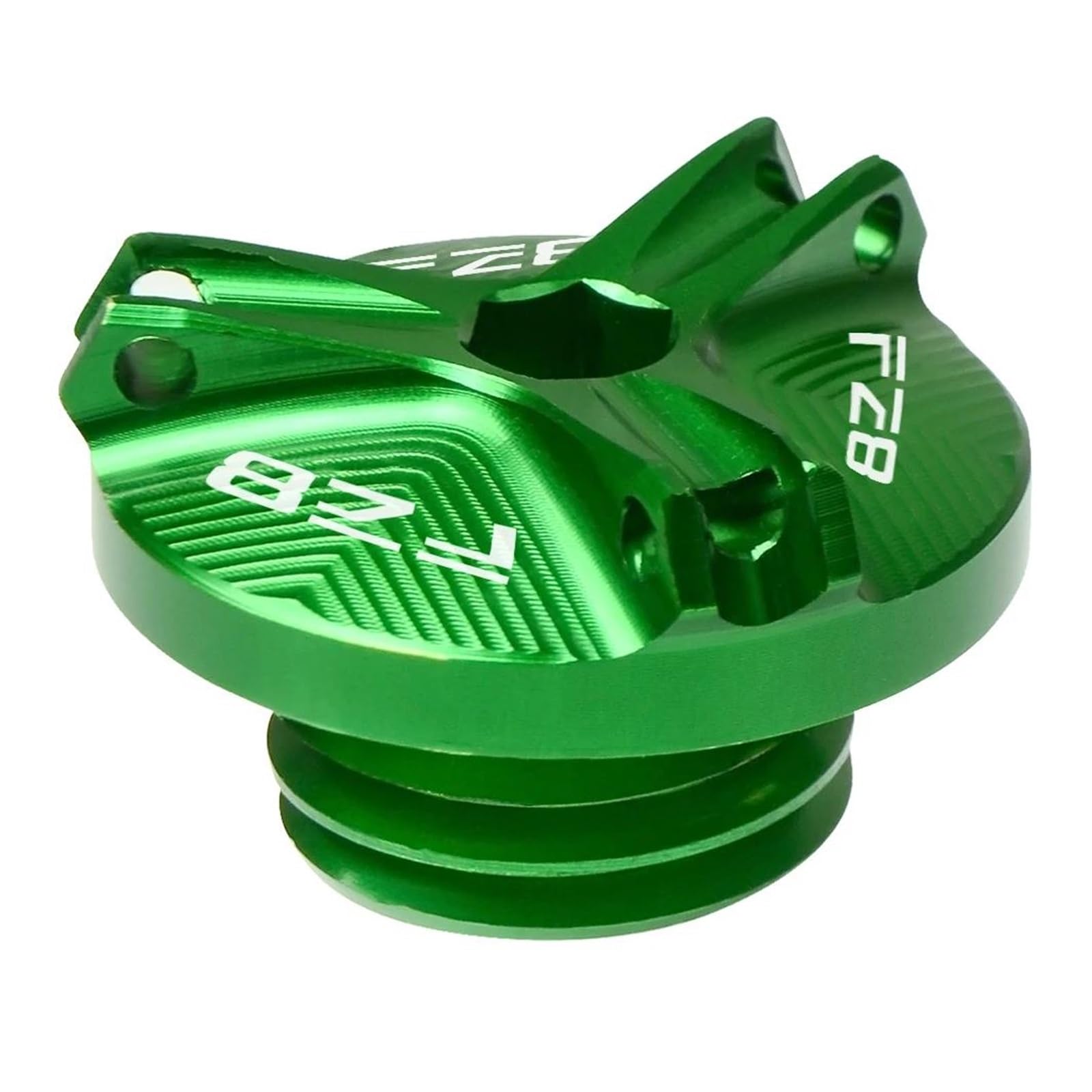 Motorrad Aluminium Motoröl Füllstoff Kappe Ablassen Sump Stecker Bolzen Abdeckung Schraube Für YAMA&HA FZ8 FZ 8 FZ-8 2011-2013 2012(Green) von LIJUNSHANI