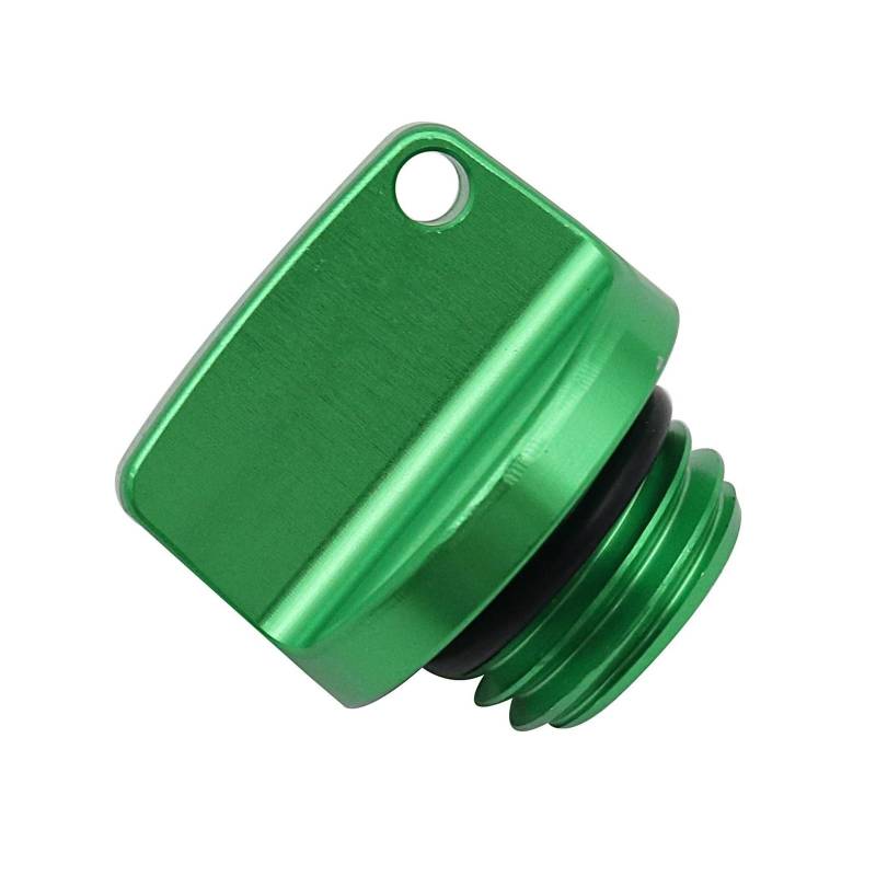 Motorrad Kurbelgehäuse Kappe CNC Motor Öl Füllstoff Schraube Abdeckung Stecker M20 * 2,5 Für YAMA&HA Für HO&NDA Für Suzuki Für Ka&wasaki(Green) von LIJUNSHANI