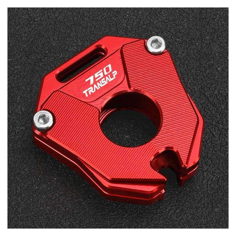 SchlüSselgehäUse FÜR HO&NDA TRANSALP XL750 TRANSALP XL 750 Xl750 XL 750 2024 Motorrad Schlüssel Abdeckung Kappe Schlüssel Fall Shell Protector(Red) von LIJUNSHANI