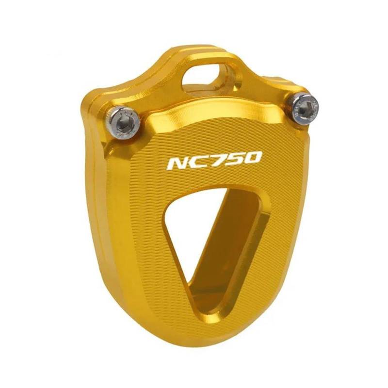 SchlüSselgehäUse Für HO&NDA Integra 700 750 S 750D DCT NC750 NC750D Motorrad Schlüssel Abdeckung Fall Shell Schlüssel Schutz Keychain Schlüssel Fall(Gold2) von LIJUNSHANI