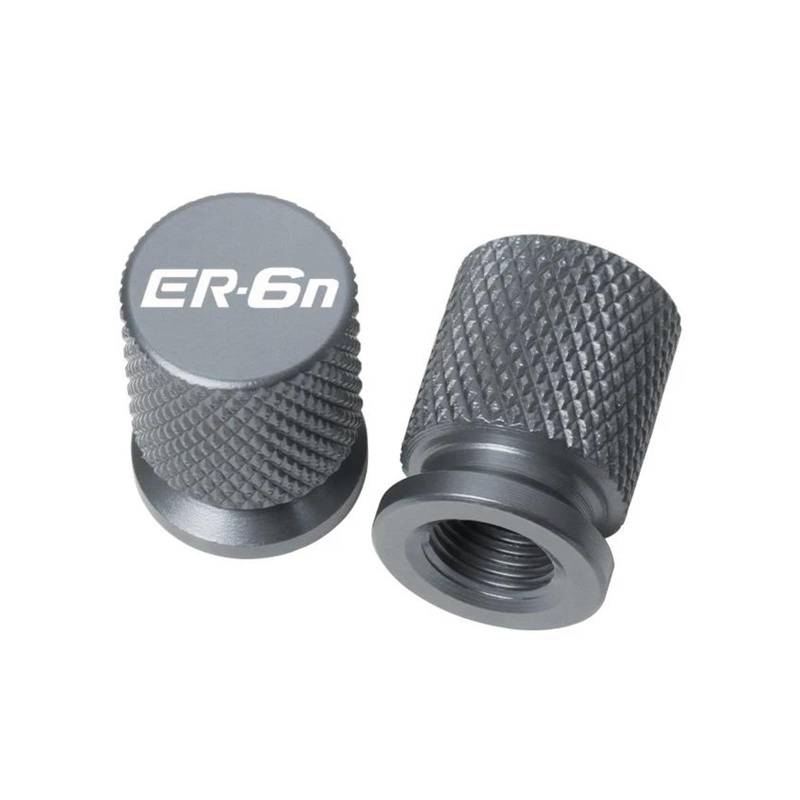 Ventilschaftkappen Für ER-6N ER6N ER 6N 2012-2023 Motorrad CNC Aluminium Reifen Ventil Air Port Stem Abdeckung Kappen(Titanium) von LIJUNSHANI