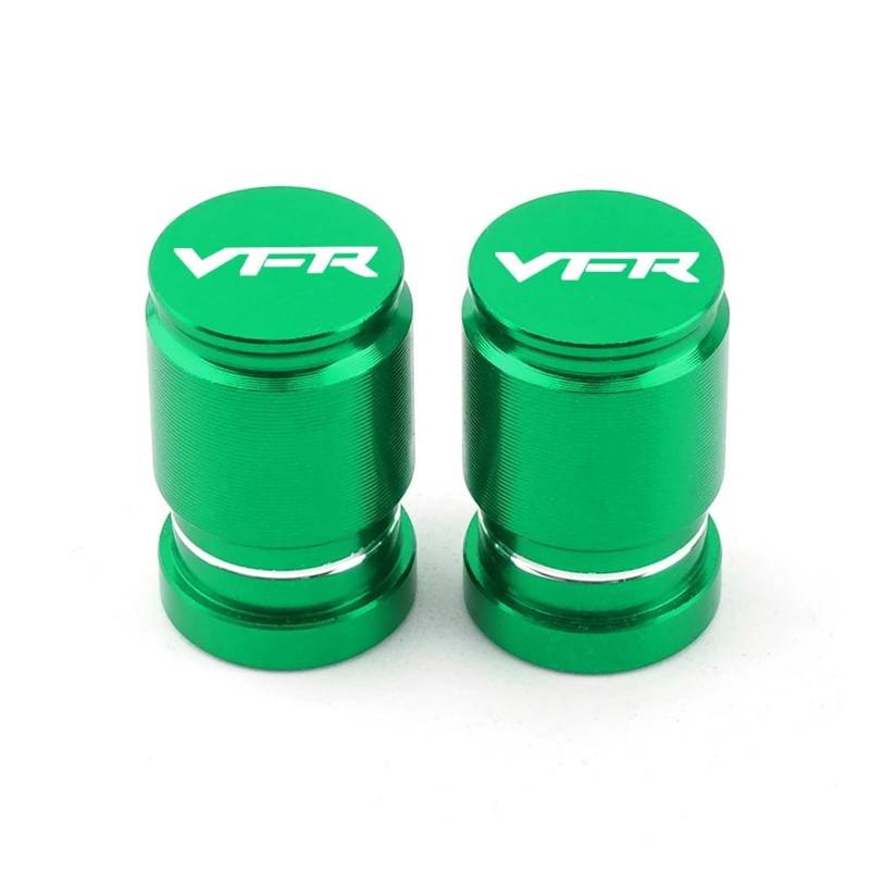 Ventilschaftkappen Für HON&DA VFR750 VFR800 VFR 750 800 Fi 800Fi 800X 800F 1200F Motorrad Rad Reifen Ventil Kappen Port Stem Abdeckung(Green) von LIJUNSHANI