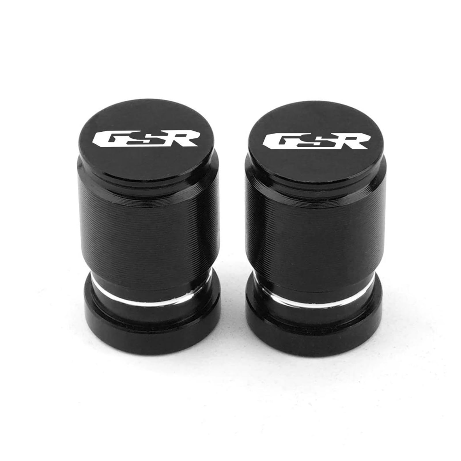 Ventilschaftkappen Reifenventilkappen Für Suzuki GSR750 GSR600 GSR400 GSR 750 600 400 Alle Jahre Reifen Luftdichter Stem Cover Plug(Black) von LIJUNSHANI