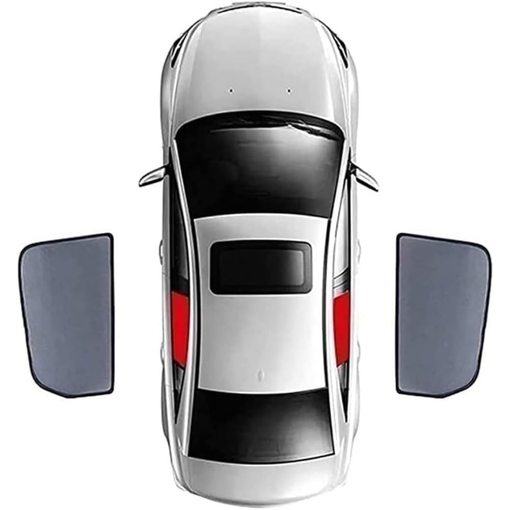 Auto Seitenfenster Sonnenschutz für Skoda Superb II (Typ 3T) 2009-2013/sedan, Sonnenblende Vorne Hinten Vorhang Visier UV-Schutz Sonnenblenden Sichtschutz Protection,B/2 Rear Doors von LIMIMIKAIXIN