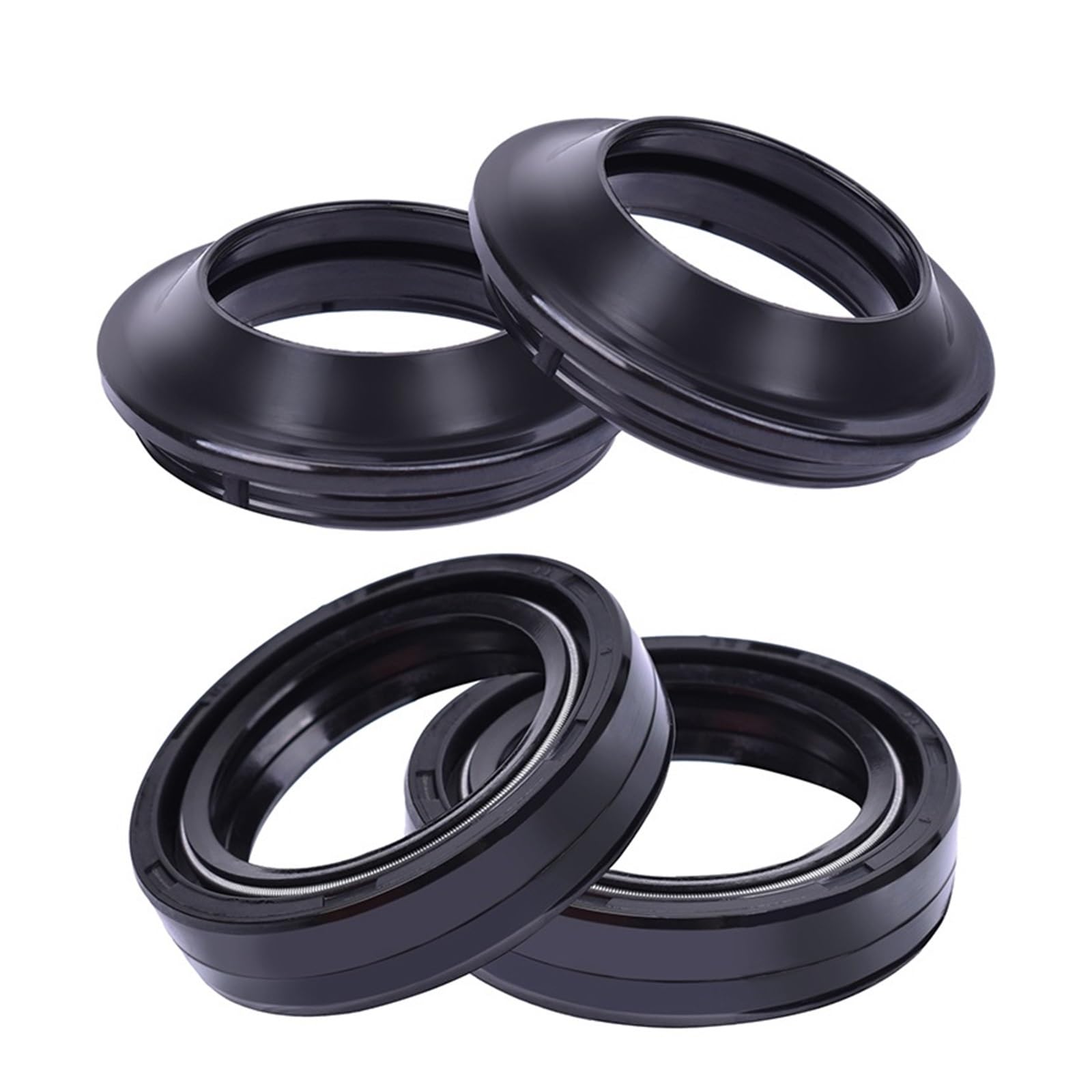 37x50x11 Motorrad Gabel Dämpfer Öl Dichtung & Staub Dichtung for CBR600 CB600 CB650 CX650 GL650 VF700 VFR700 CB750(Oil seal dust seal) von LIMINGHUA