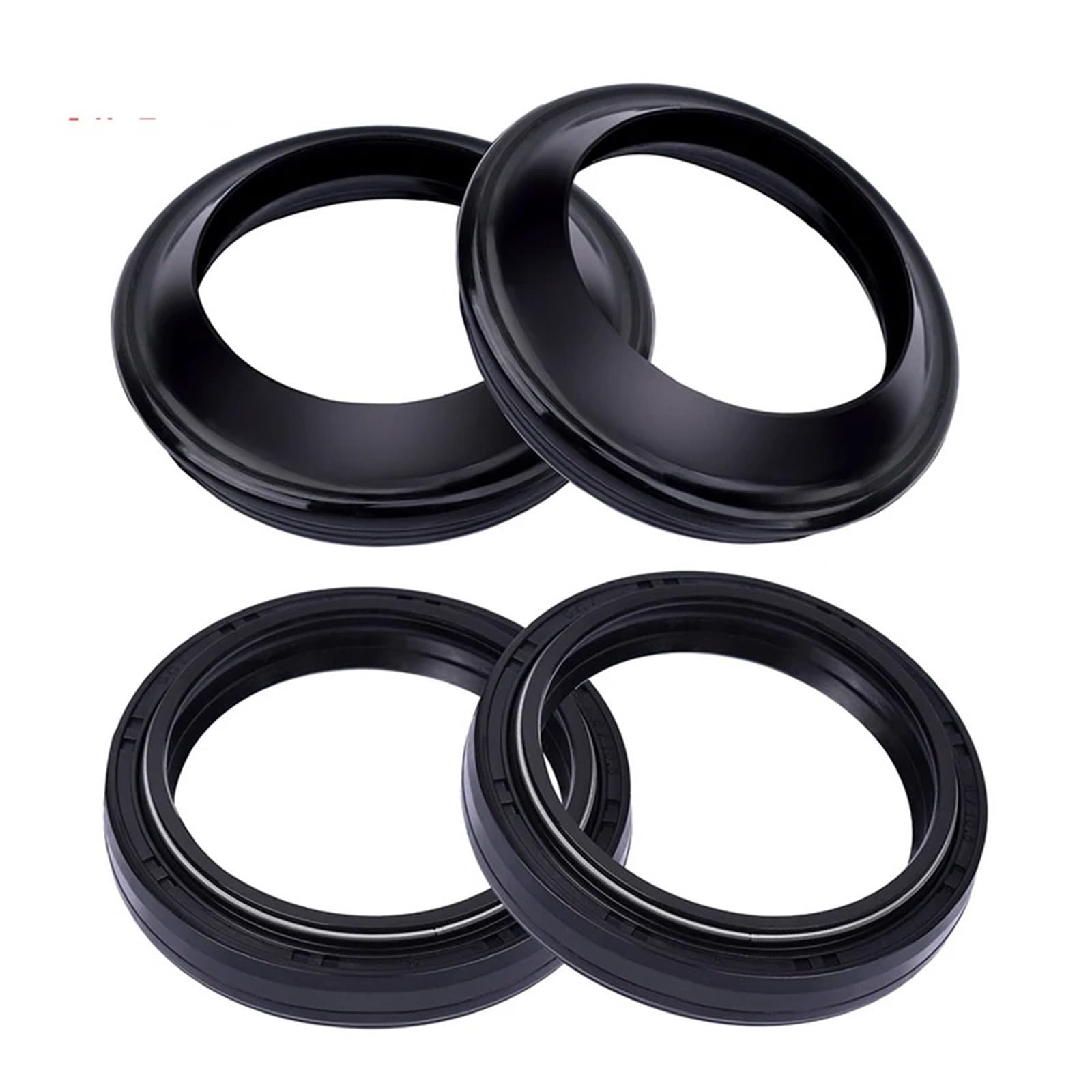 48x58x9.5/11,5 Motorrad Gabel Öl Dichtung 48 58 Staub Dichtung for CRF250 R CRF450R Motocross for TE449 TE511(Oil seal dust seal) von LIMINGHUA