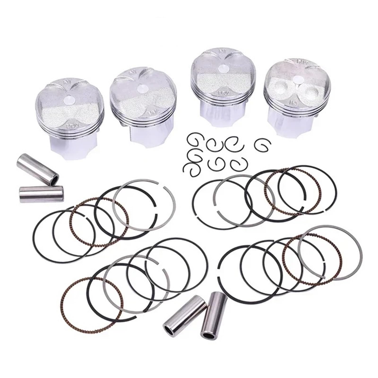 55 mm ~ 56 mm Motorrad-Kolbenring-Kit for CB400 Super Bol D'or 2012 2013 2014 2015 2016 2017 2018 2019 2020 2021 2022(4 Set 55.5mm) von LIMINGHUA