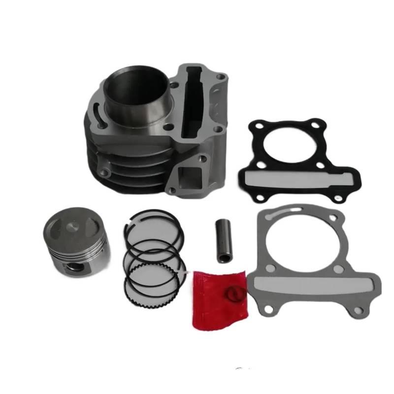 GY6-60 GY6 60CC 44MM Big Bore Kit/Zylinder Kolbenring Dichtungssatz for 139QMB GY6-50 4-Takt Roller Moped ATV von LIMINGHUA