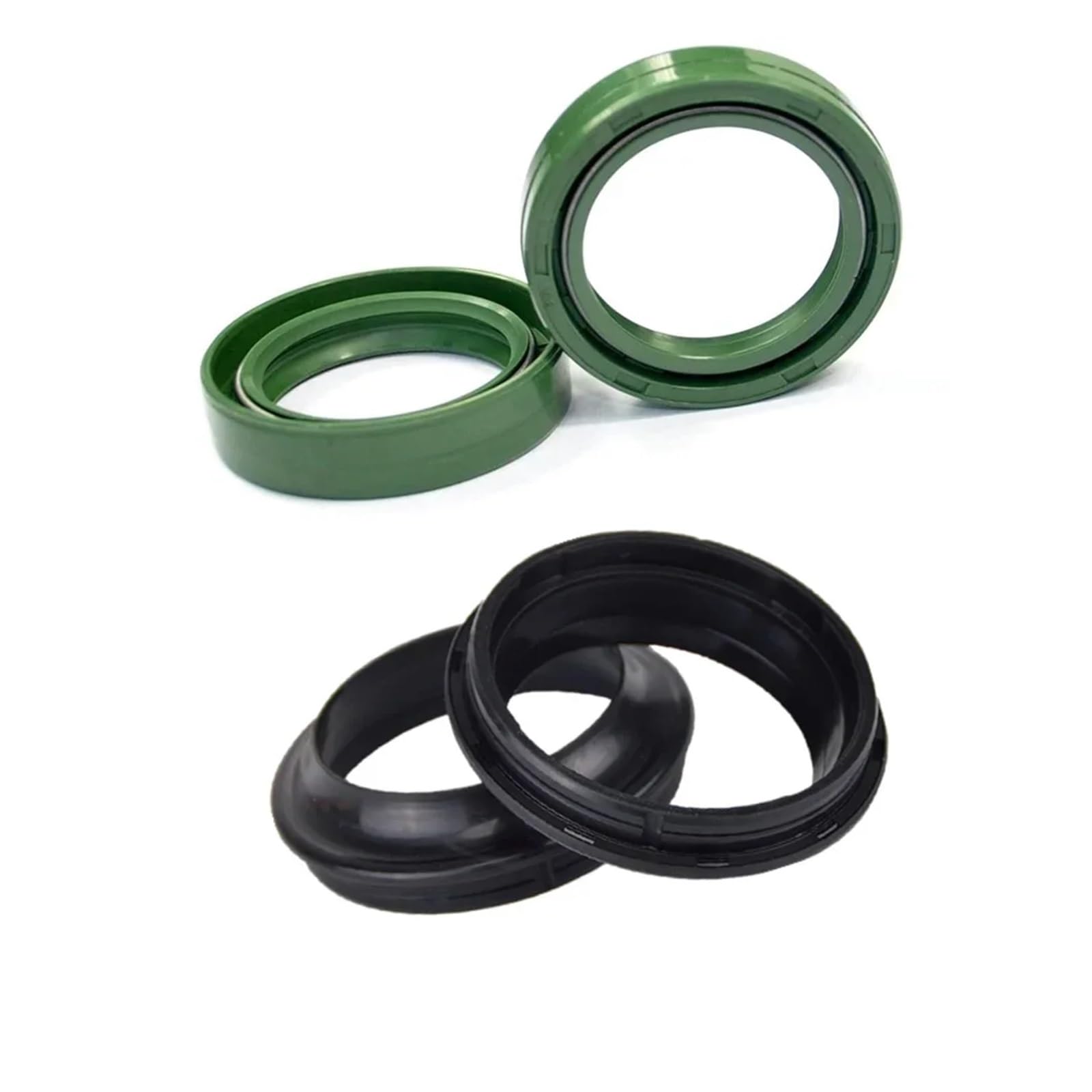 Motorrad Gabel Dämpfer Öl Dichtung Staub Dichtungen for EX250 Ninja 250 1986 Ninja250R 1987 GPZ550 KZ550 1982 KE175 80-83(Dust oil seal) von LIMINGHUA