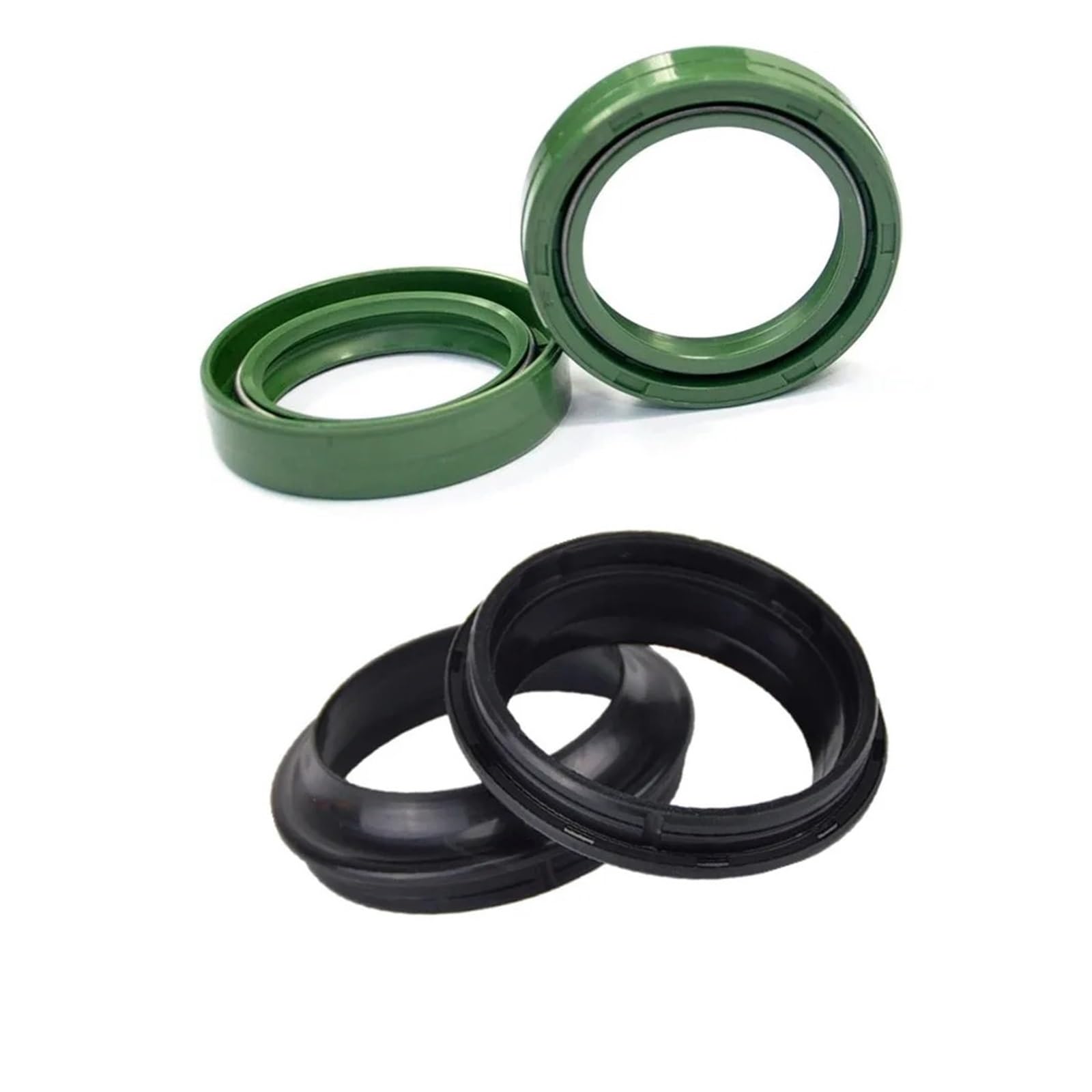 Motorrad Gabel Dämpfer Öl Staub Dichtungen Kit for CBR1000RR 2008-2020 RVT1000R RC51 2000-2006(Oil dust seals) von LIMINGHUA