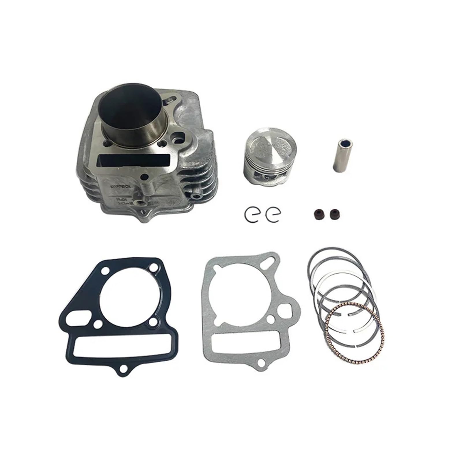 Motorrad Motor Zubehör Zylinder Kit 54mm 100CC Bohrung for WAVE100 Kolben Ringe Dichtung Werkzeug Set Teile von LIMINGHUA