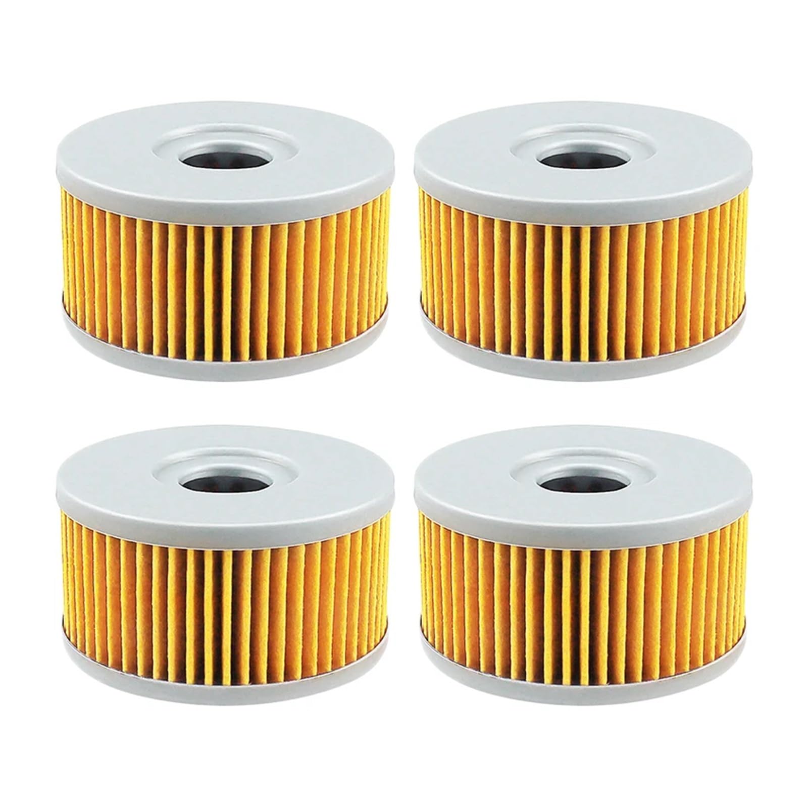 Motorrad-Ölfilter for DR250 DR250SE DR 250 S 82–99 DR350 DR350SE DR 350 S 90–00 DR400 DR400S 80–83 DRZ250 DRZ 250(4pcs-yellow) von LIMINGHUA