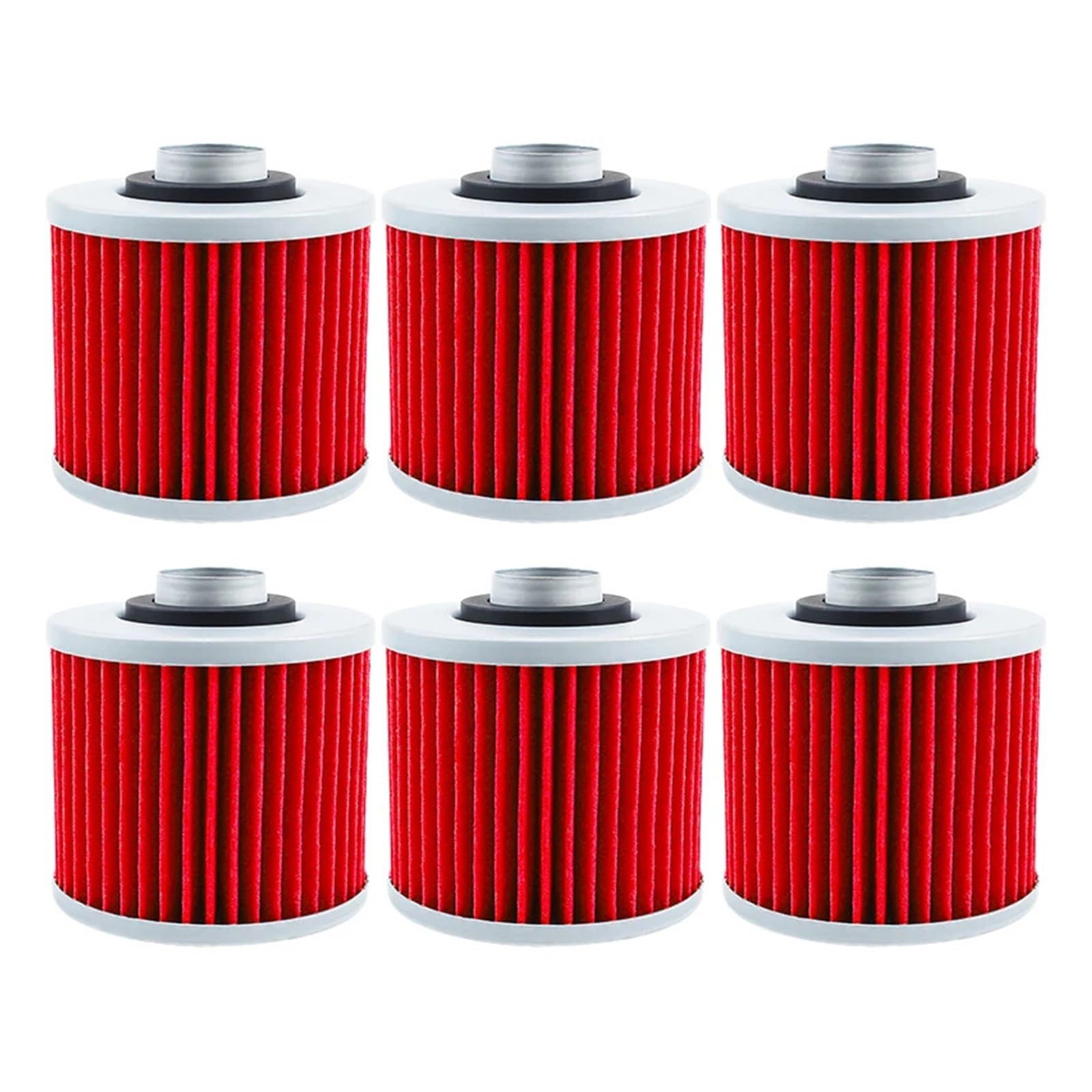 Motorrad-Ölfilter for TRX850 TDM850 TDM900 BT 1100 Bulldog Tenere XTZ 660 750 Grizzly YFM 600 Raptor YFM 700(Red-6) von LIMINGHUA