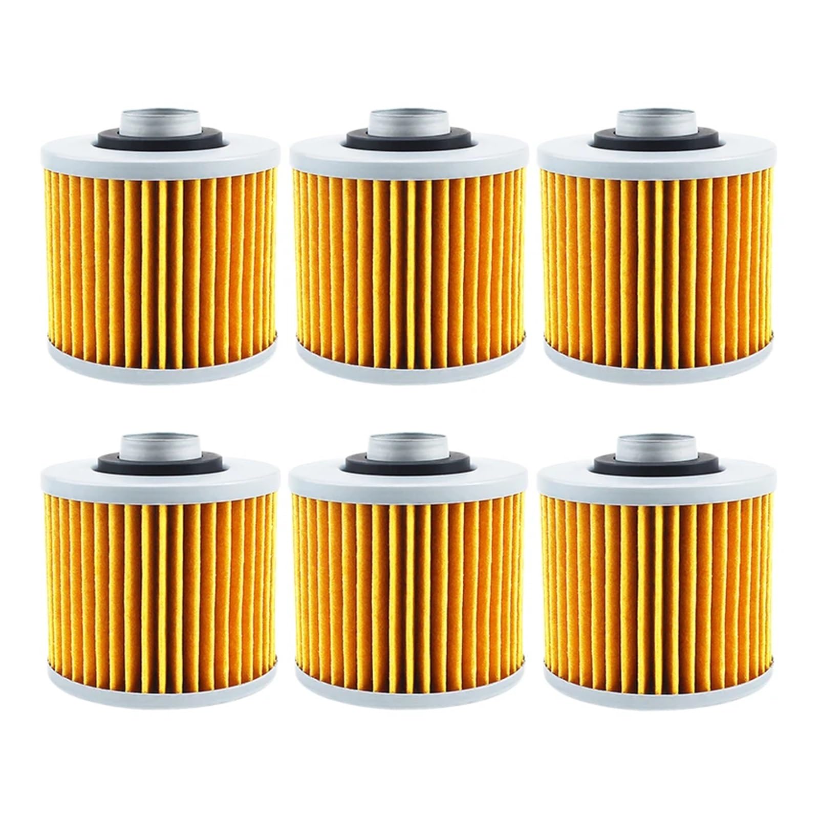 Motorrad-Ölfilter for TRX850 TDM850 TDM900 BT 1100 Bulldog Tenere XTZ 660 750 Grizzly YFM 600 Raptor YFM 700(Yellow-6) von LIMINGHUA