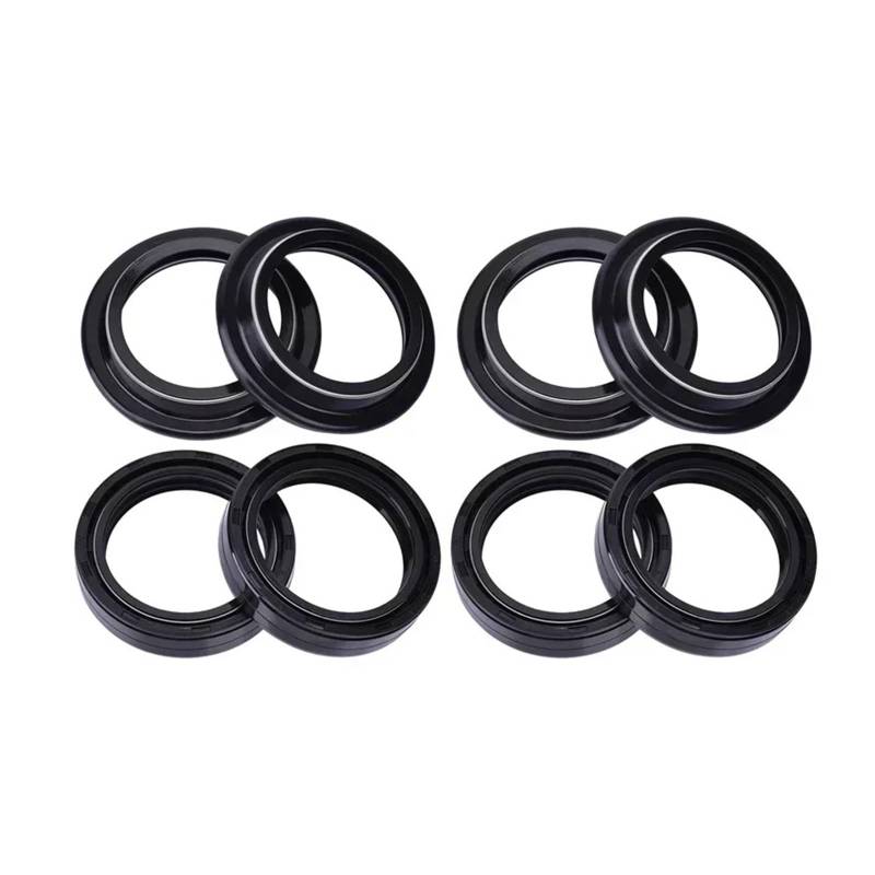 Motorrad Schock Gabel Dämpfer Öl Dichtung & Staub Abdeckung Lip for CMX500 REBEL 500 2017-2020 CTX700 14-2018 CTX 700 CMX 500(4pcs seal 4pc cover) von LIMINGHUA