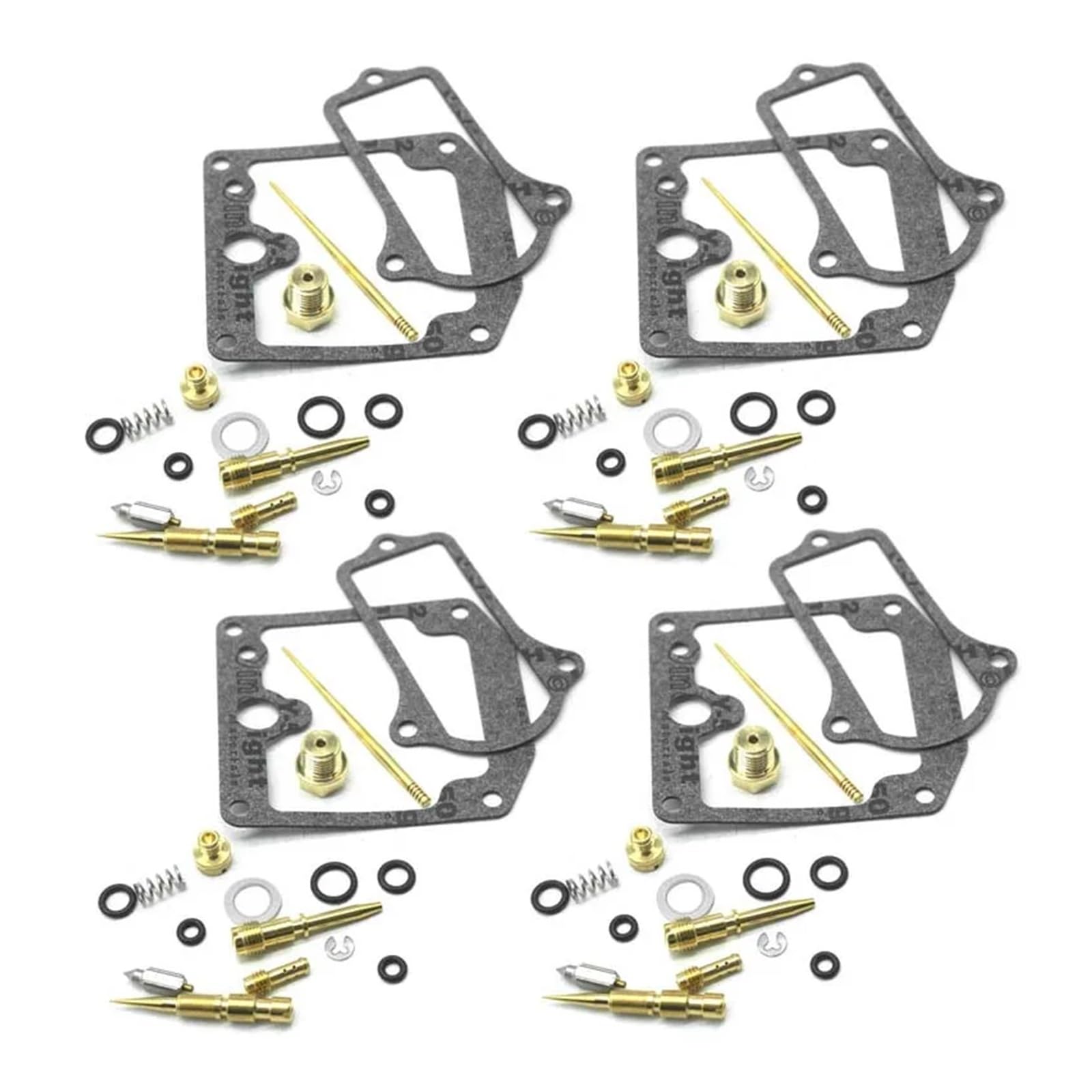 Motorrad-Vergaser-Reparatursätze, Vergaserdüsen-Dichtungsdichtung, Wiederaufbauteile for GS550 GS550E 1977 1978 1979 GS 550(4 repair kits) von LIMINGHUA