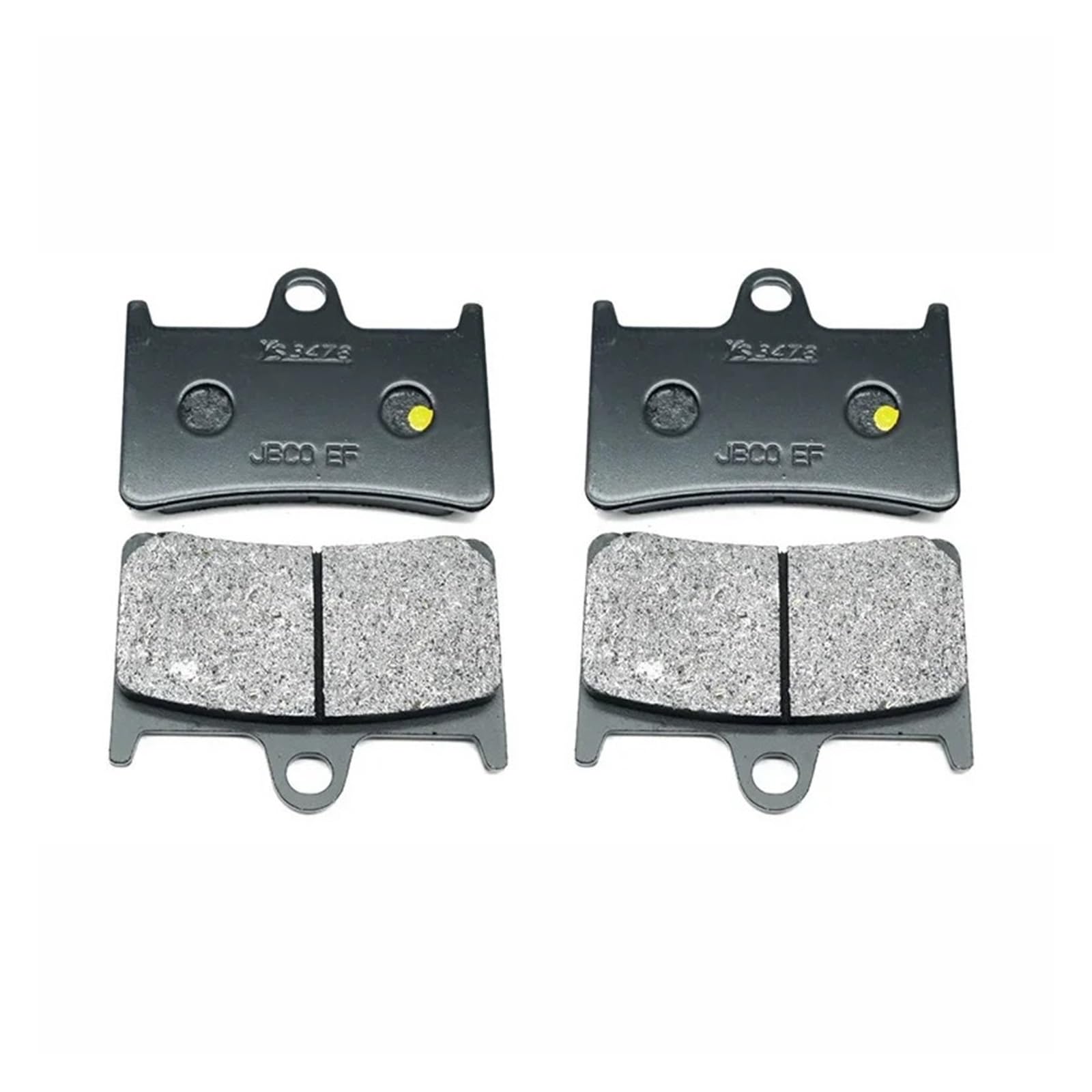 Motorrad Vorne Hinten Bremsbeläge Kit Set for YZFR1 YZF-R1 1998 1999 2000 2001 yzf r1(2 Front Brake Pads) von LIMINGHUA