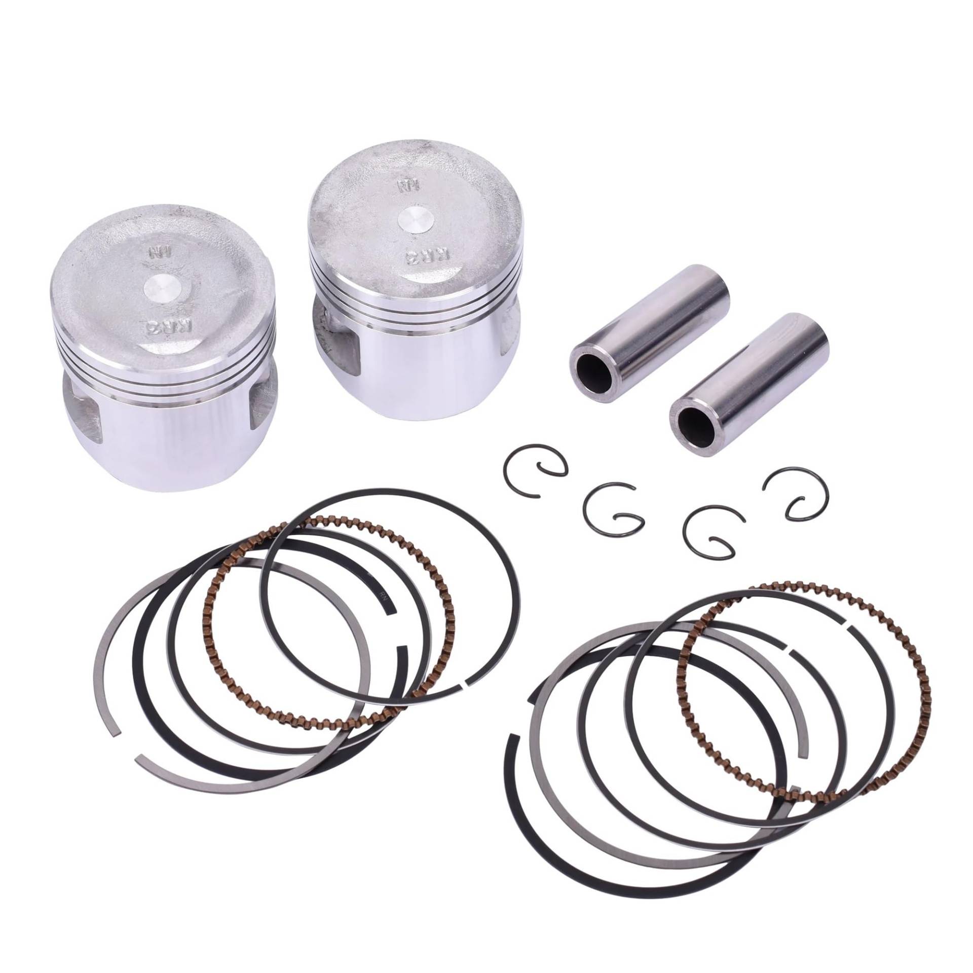 STD ~ +100 53mm ~ 54mm Motorrad-Kolbenringe-Kit for CB250 CB 250 A AC CMX250 CMX250C CMX 250 X CMX250X 2A 3A 15 16(2 Sets 53.75mm) von LIMINGHUA