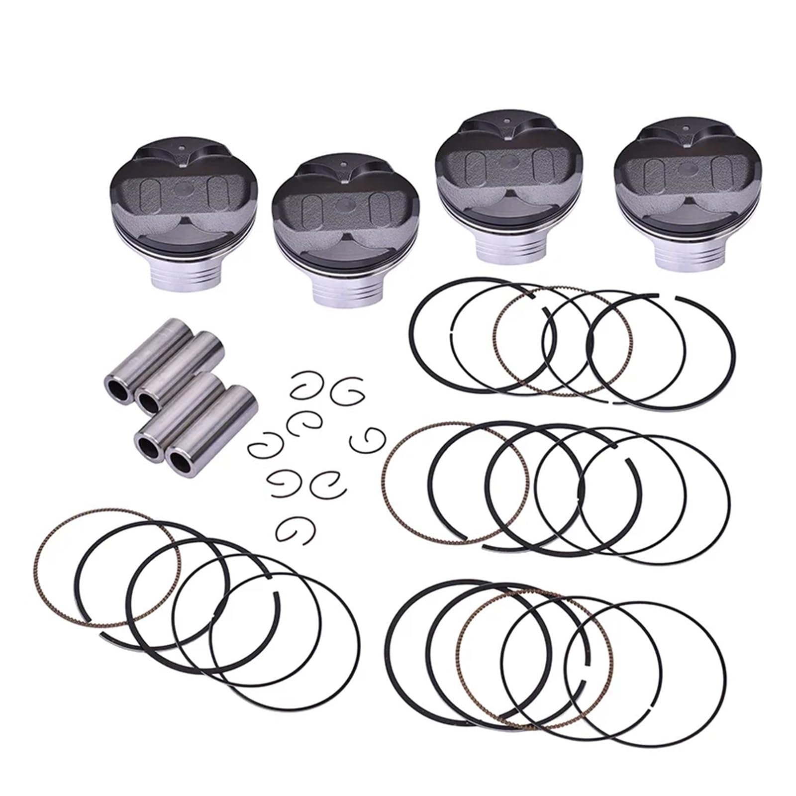 STD ~ +100 76 76,25 76,5 76,75 77 Motorrad-Kolbenring-Kit for CBR1000RR CBR 1000 RR 4A 3AC 5AC 2011 2012 2013(4 Set 76.25mm) von LIMINGHUA