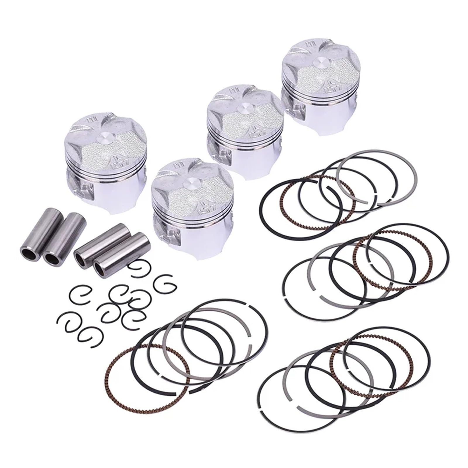 STD 0,25 0,50 48,5mm ~ 49,5mm Motorrad Kolbenringe Kit for CBR 250 CBR250 CBR250FG CBR250RH MC14 MC 14 MC19 MC 19(4 Set 55.75mm) von LIMINGHUA