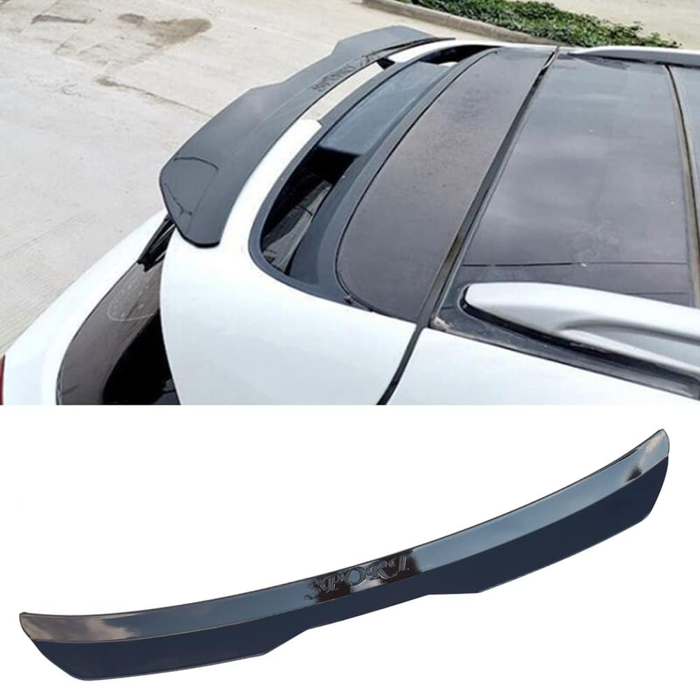 Auto Heckspoiler Passt Für BMW 3 Series (2012-2019) [F30/F31], ABS Material Kofferraumspoiler Heckflügel Lippe Dekoration Car Tuning Styling Zubehör,R/Glossy Black von LINCYS