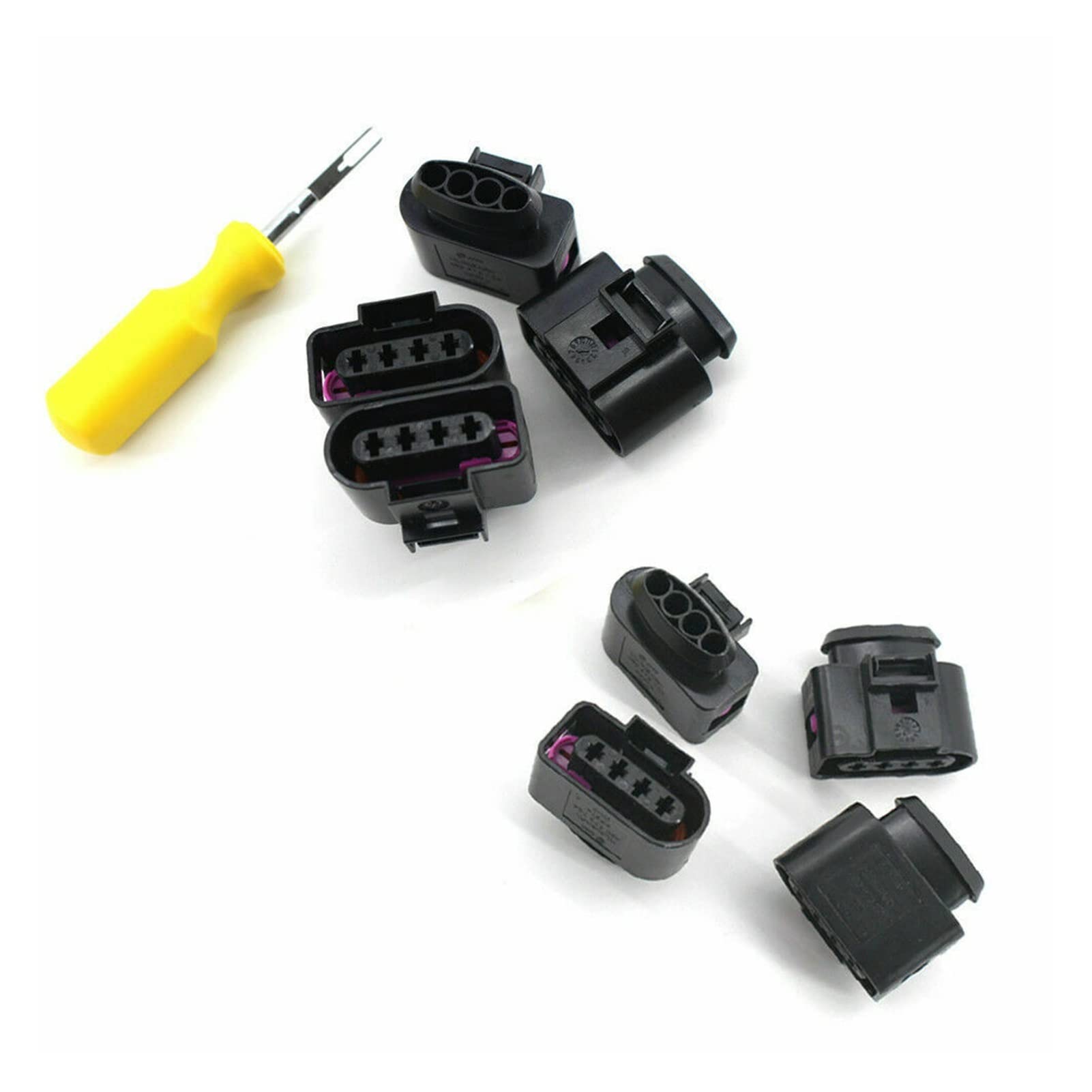 Auto Für Zündspule Stecker Reparatur Kit Kabelbaum Mit Werkzeug Für Audi Für VW 4B0 973 724 von LINGLINGYZSAN