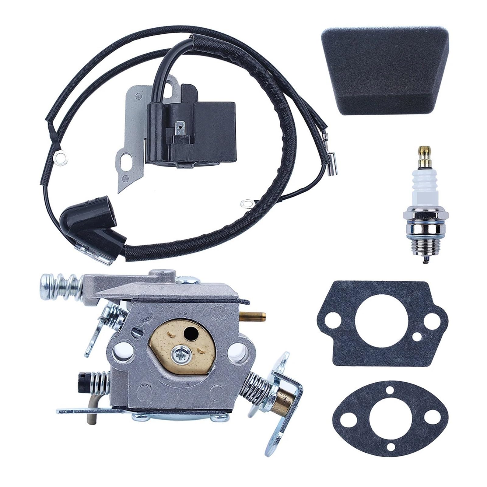 Vergaser Für Zündspule Kit Für Partner 350 351 370 371 420 Für Walbro 33-29 Carb Ersatz Ersatzteil von LINGLINGYZSAN