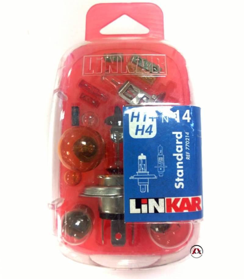 linkar 770214 Koffer H4 + h1 STD 15 teilig N ° 14 von LINKAR