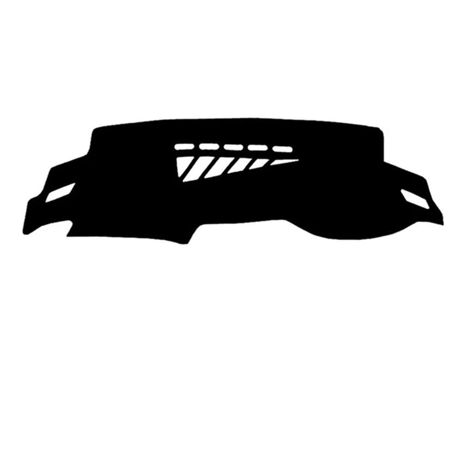 rutschfeste Matte Für A-UDI A4 B8 2008 2009 2010 2011-2015 Auto Innere Dashboard Abdeckung Dash Matte Teppich Sonnenschutz Matte Armaturenbrettmatten (Color : Schwarz) von LIPUSE