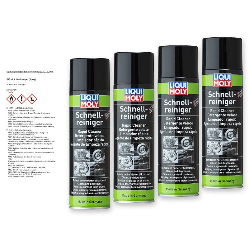 LIQUI MOLY 3318 Schnellreiniger 4x 500 ml von Liqui Moly