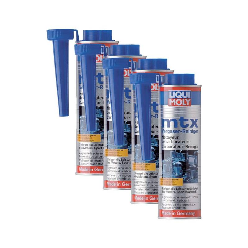 Liqui Moly 4X 5100 MTX Vergaser-Reiniger Zusatz Additiv 300 ml von Liqui Moly