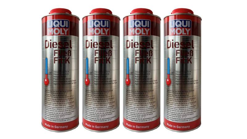 Liqui Moly 4X 5131 Diesel Fließ-Fit K Winterfest Kraftstoffzusatz Additiv 1L von Liqui Moly