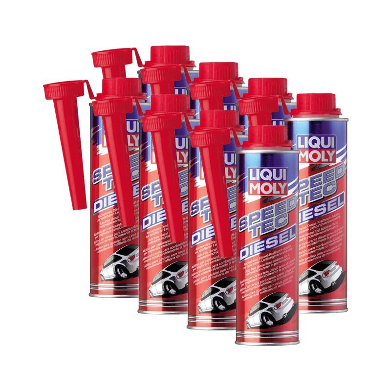 8x LIQUI MOLY 3722 Speed Tec Diesel Zusatz Additiv Zugabe Kraftstoff 250ml von Liqui Moly