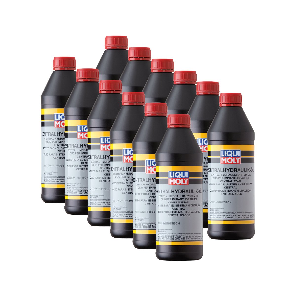 12x LIQUI MOLY 1127 Zentralhydraulik-Öl Vollsynthetisch 1L von LIQUI-MOLY_bundle