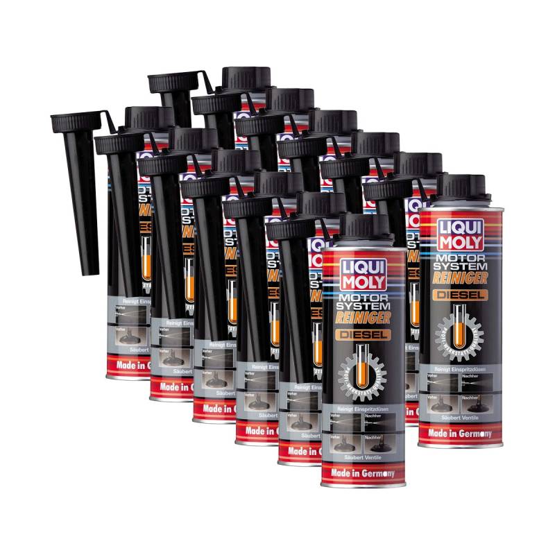 12x LIQUI MOLY 5128 Motor-System-Reiniger Diesel Additiv 300ml von Liqui Moly