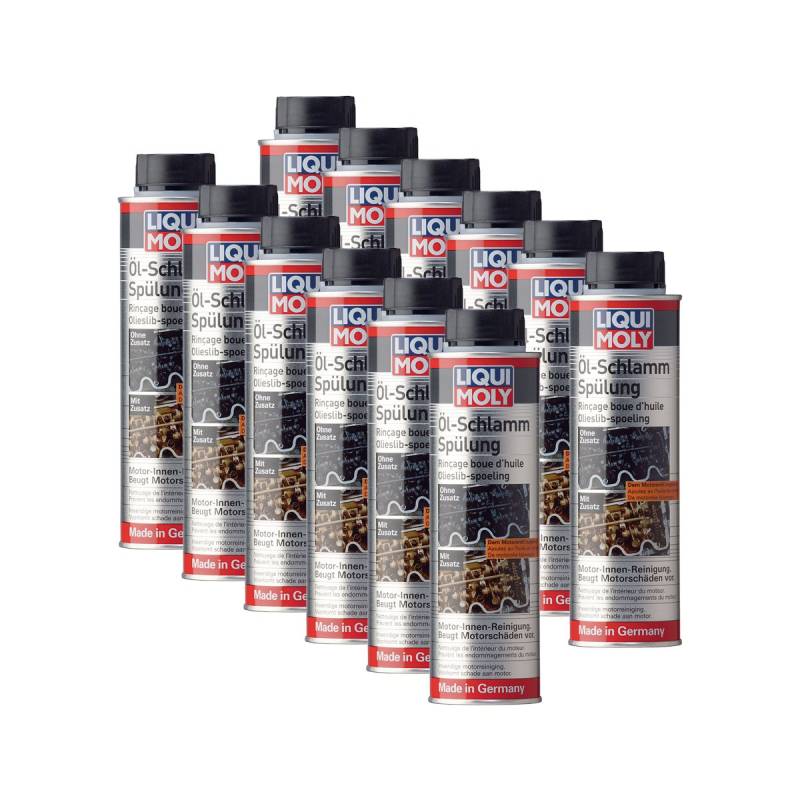 12x LIQUI MOLY 5200 Öl-Schlamm-Spülung MotorReiniger Motorspülung 300ml von Liqui Moly