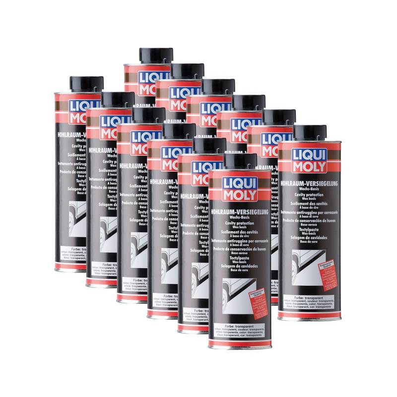 12x LIQUI MOLY 6116 Hohlraum-Versiegelung transparent 1L von LIQUI-MOLY_bundle