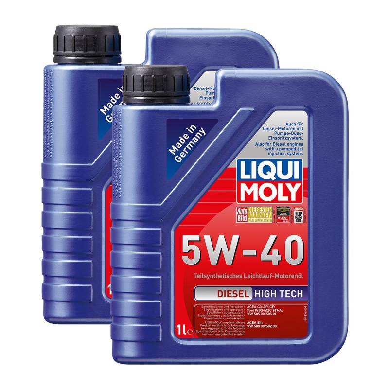 2X LIQUI Moly 1331 Diesel High Tech 5W-40 Motoröl von LIQUI-MOLY_bundle